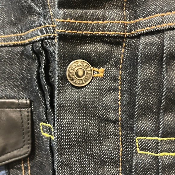 Coach 1941 Runway Patchwork Denim Jacket - Picture 8 of 11